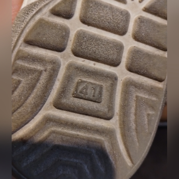 Tan Snake Skin animal print Women's Sandals Crystals Gold Buckle size 10 resort - Picture 5 of 7